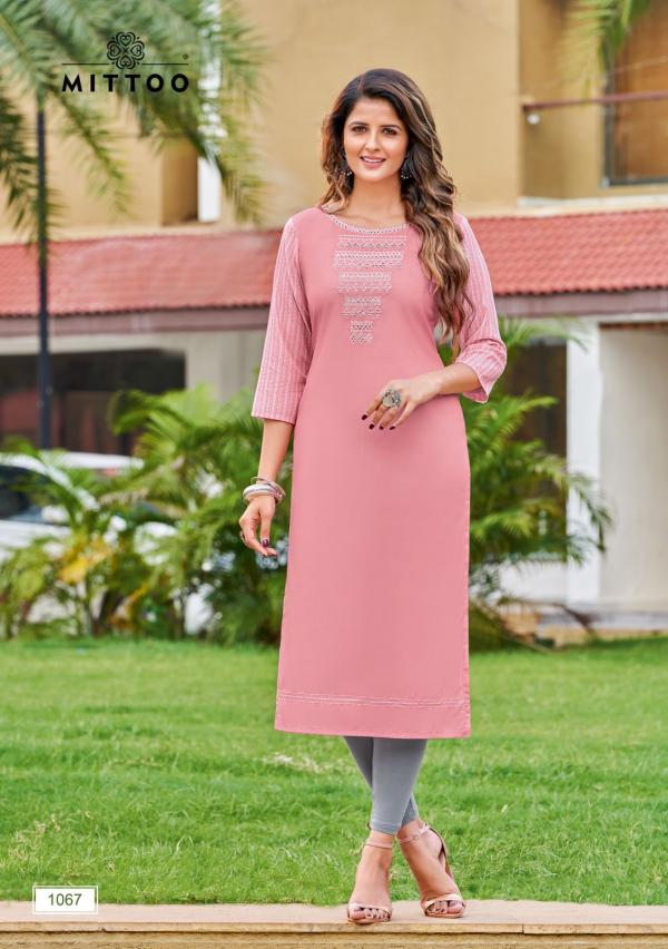 Mittoo Prince 2 Rayon Casual Wear Designer Kurti Collection